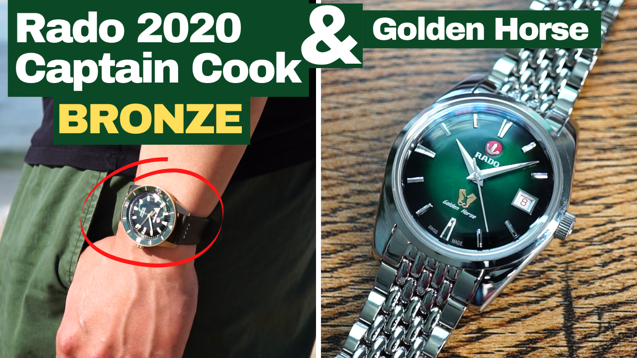 Rado Captain Cook Bronze 42mm and Golden Horse 1957 Limited Edition 20
