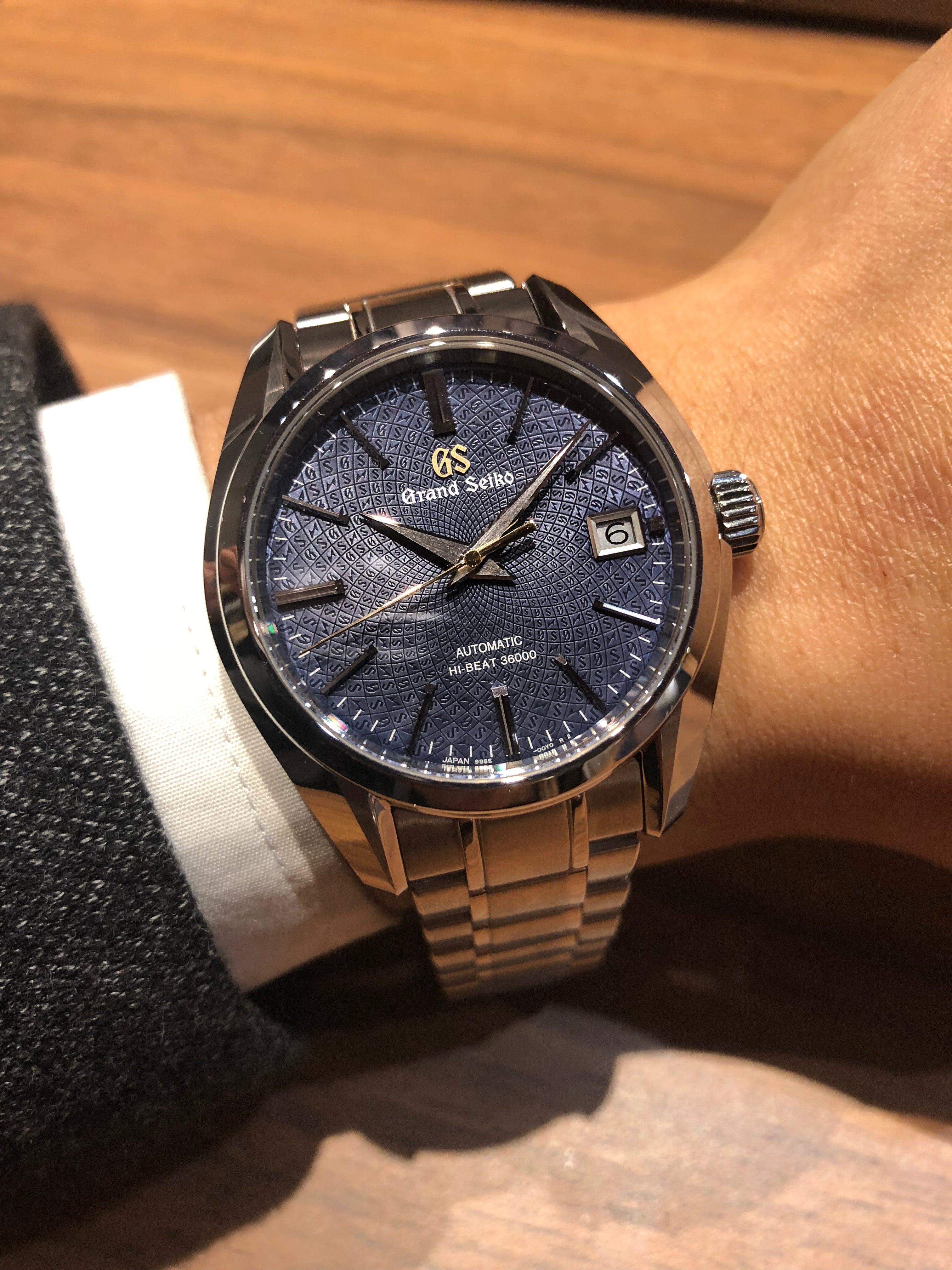 Baselworld 2018 Grand Seiko Hi-Beat 20th Anniversary Of 9S movement