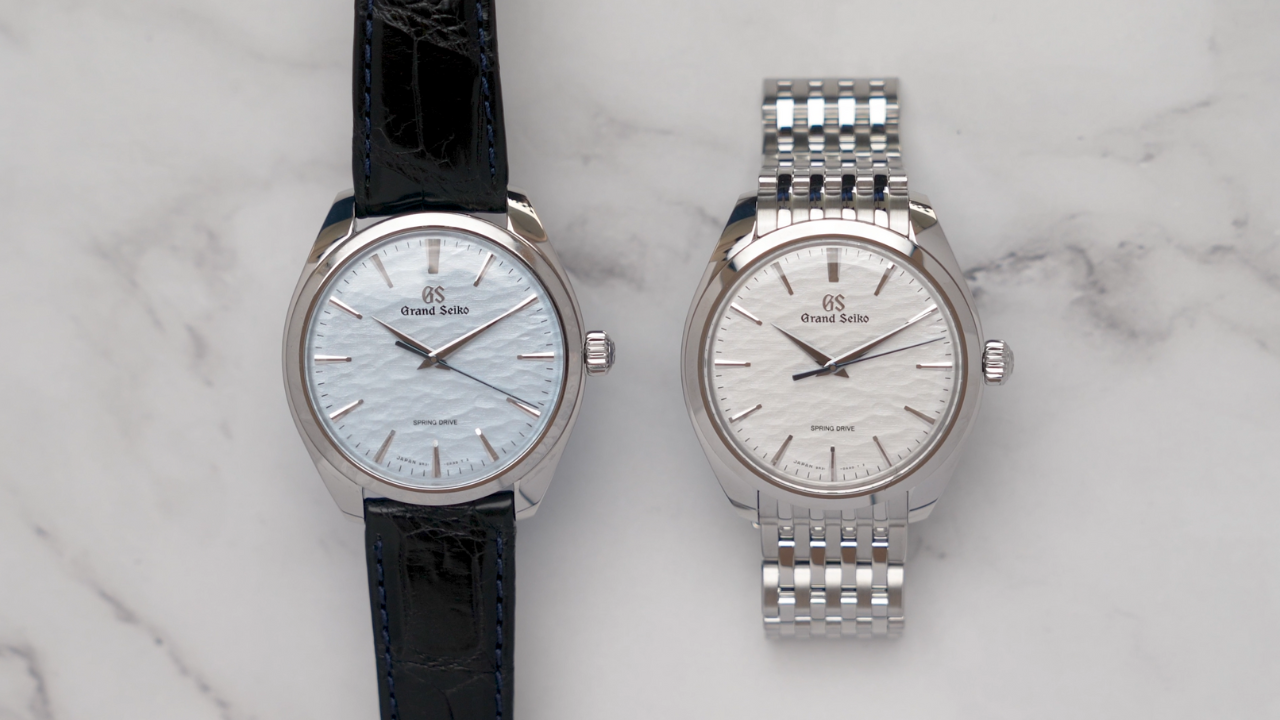 Grand Seiko's NEW Omiwatari SBGY013 now on Bracelet