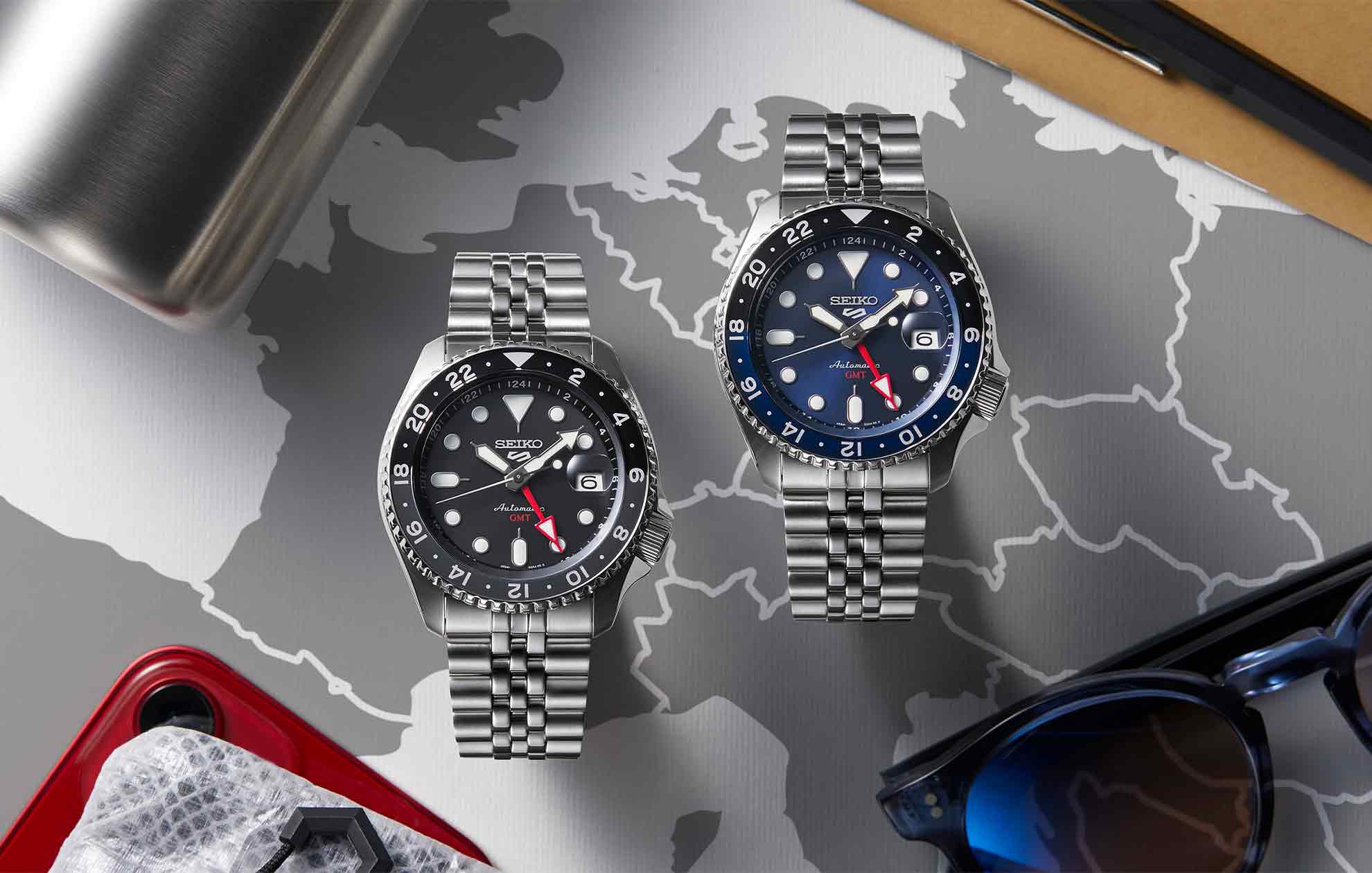 Seiko 5 GMTs