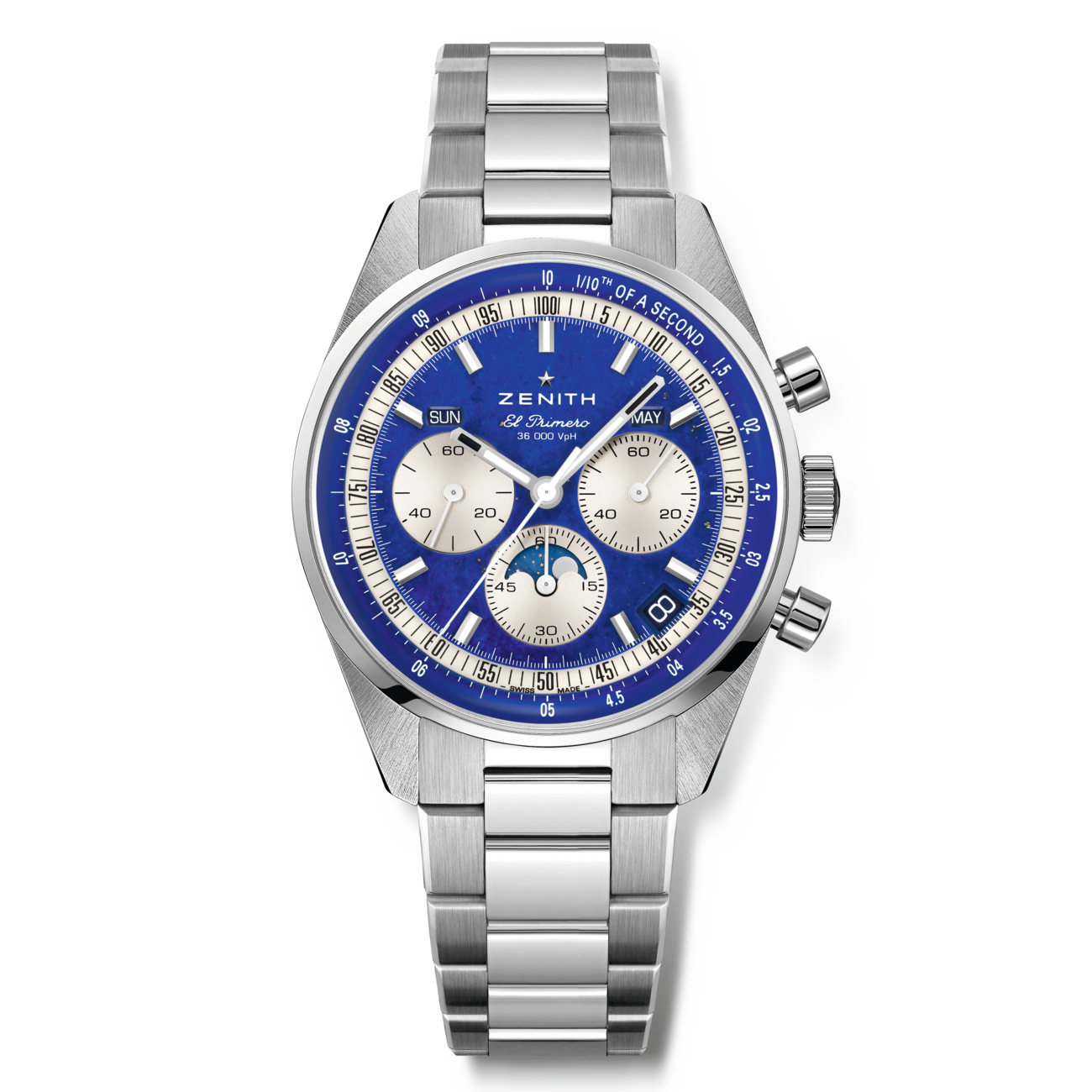 Zenith Chronomaster Original Triple Calendar Lapis Lazuli