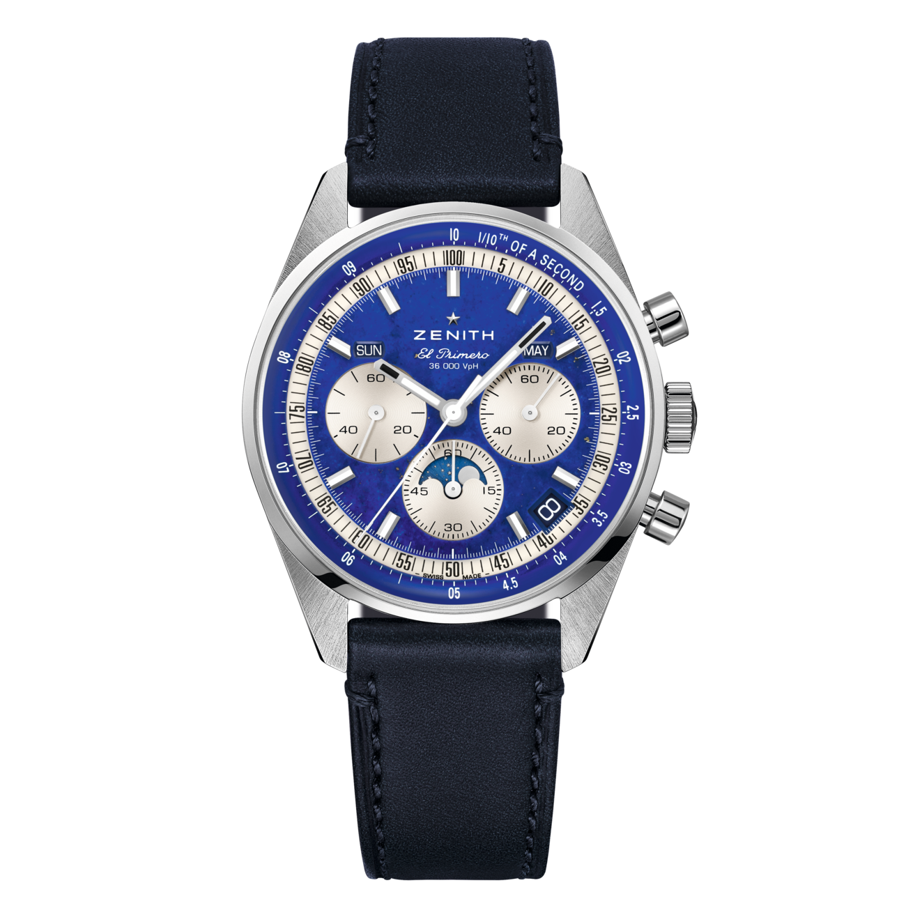 Zenith Chronomaster Original Triple Calendar Lapis Lazuli