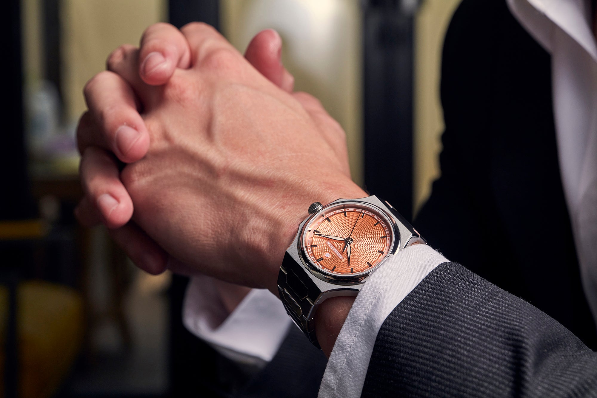 Lifestyle Atelier Wen Perception Salmon Xia Watch