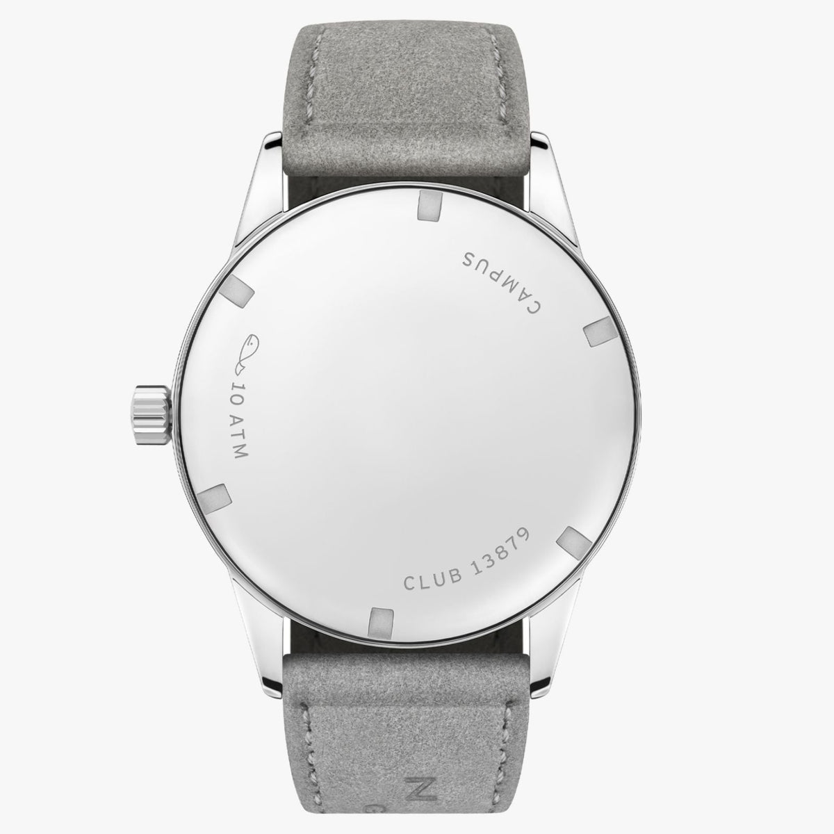 NOMOS Glashütte Club Campus 38 Endless Blue Manual Wind 38.5mm 724 caseback