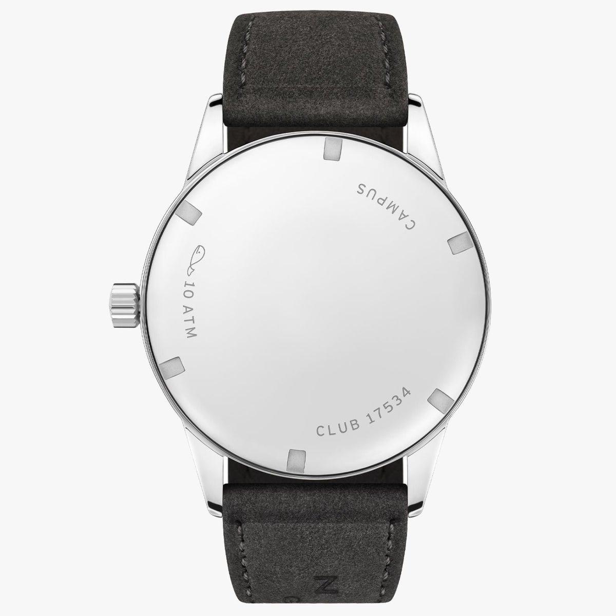 NOMOS Glashütte Club Campus 38 All Olive 38.5mm 739 caseback