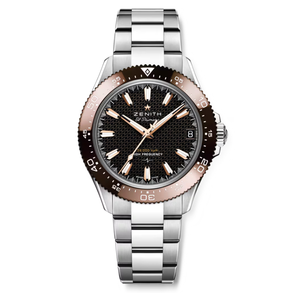 Zenith Chronomaster Solo Sport Brown 40mm 03.5001.3620/72.M5000 front view