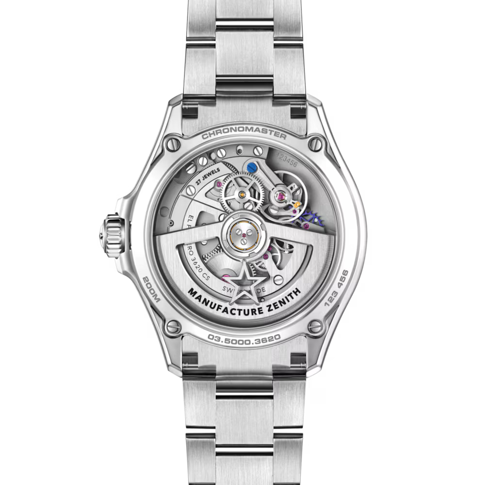 Zenith Chronomaster Solo Sport White 40mm 03.5000.3620/69.M5000 caseback