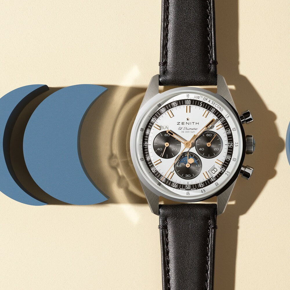 Zenith Chronomaster Original Triple Calendar Silver Opaline 38mm 03.3400.3610/38.C911 product shot