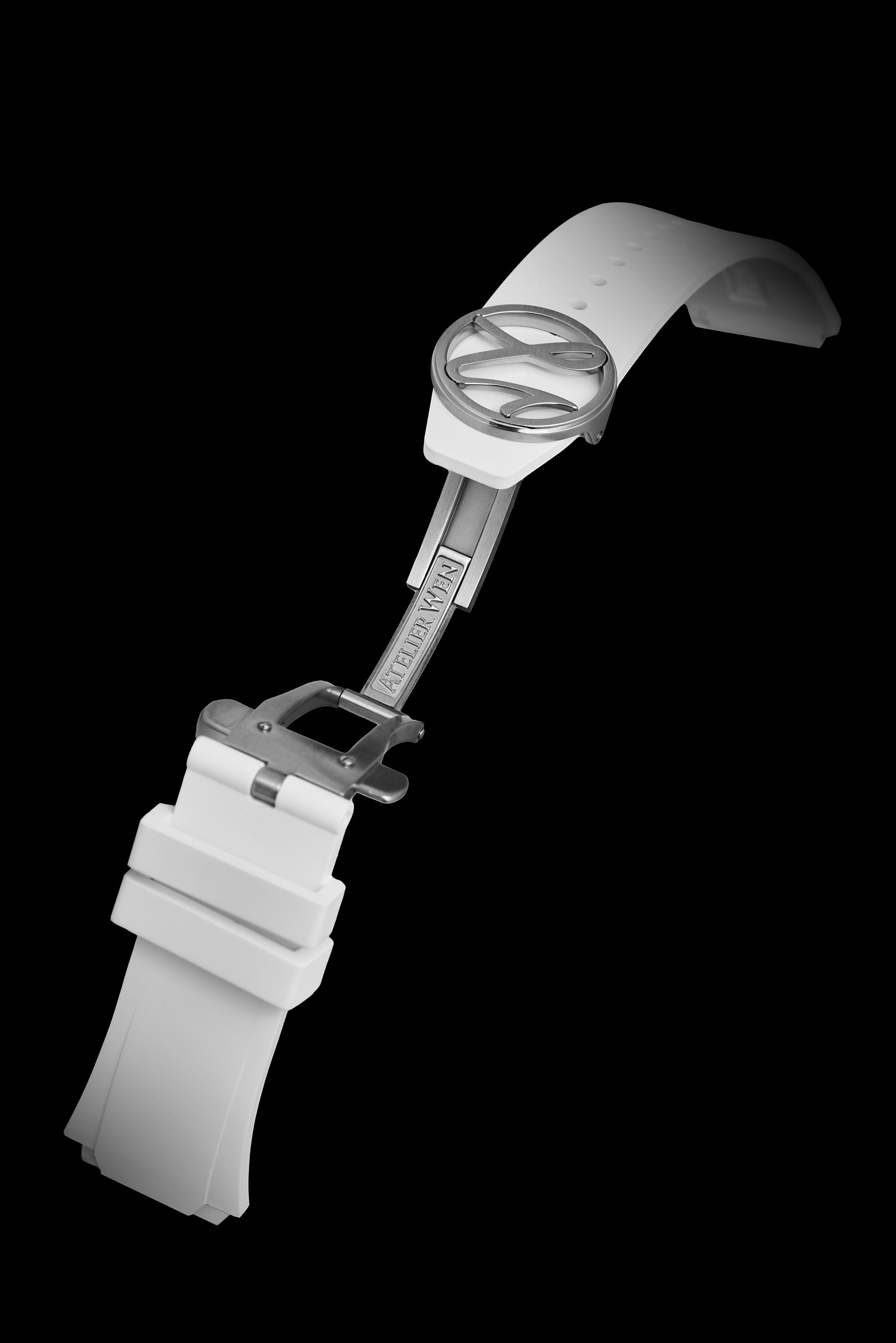 Additional White Rubber Strap