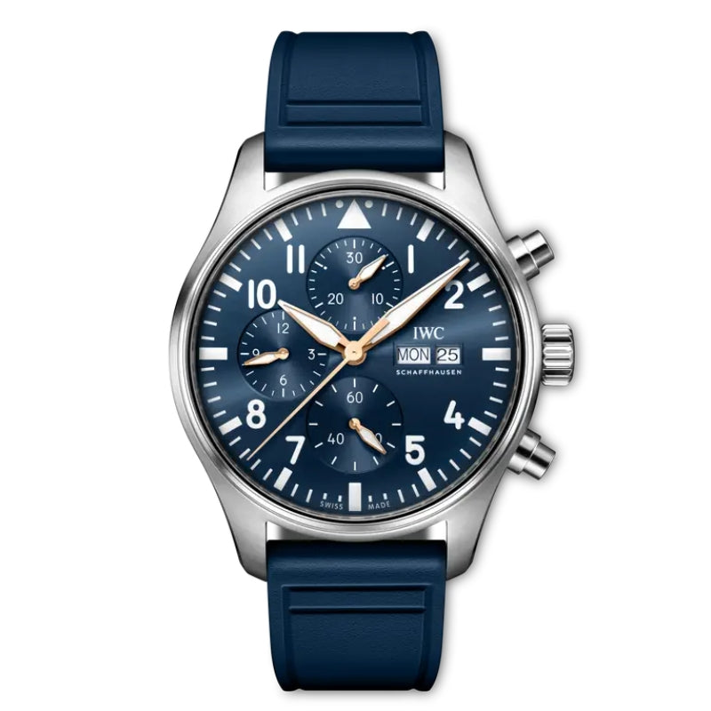 Front View IWC Pilot's Watch Chronograph Le Petit Prince.