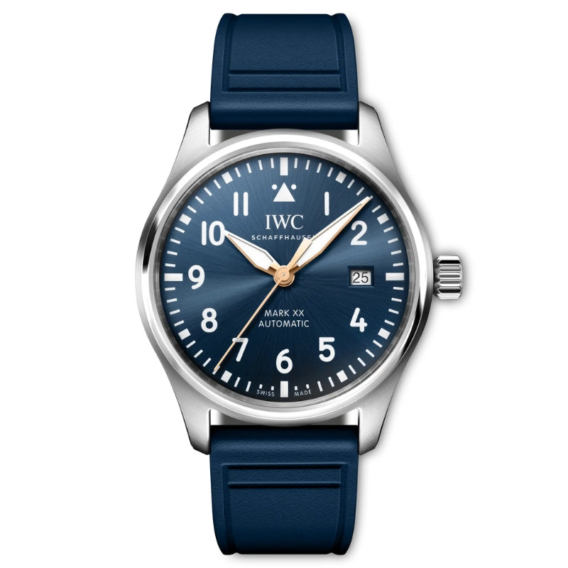Front View Of IWC Pilot's Mark XX Le Petit Prince Watch.