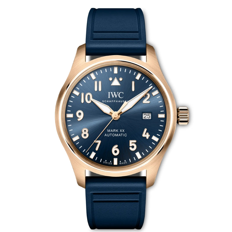 Front View Of IWC Pilot's Watch Mark XX Le Petit Prince Watch.