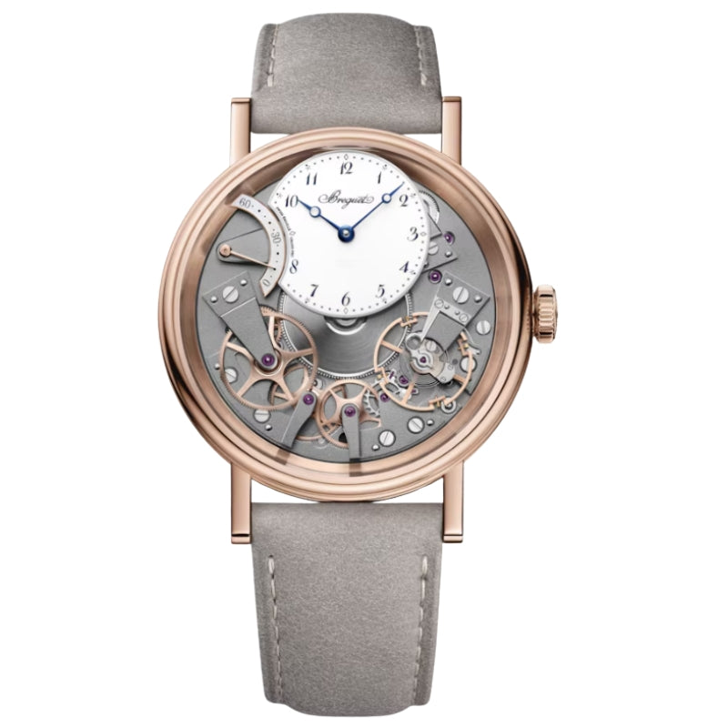 Front View Of Breguet Tradition Seconde Rétrograde 7097 Watch .