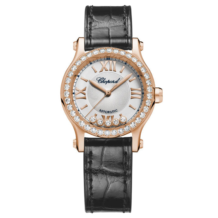 Happy Sport Rose Gold Automatic 30mm Watch