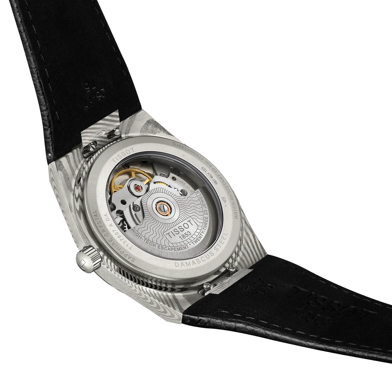 Tissot PRX Damascus Steel 38mm movement