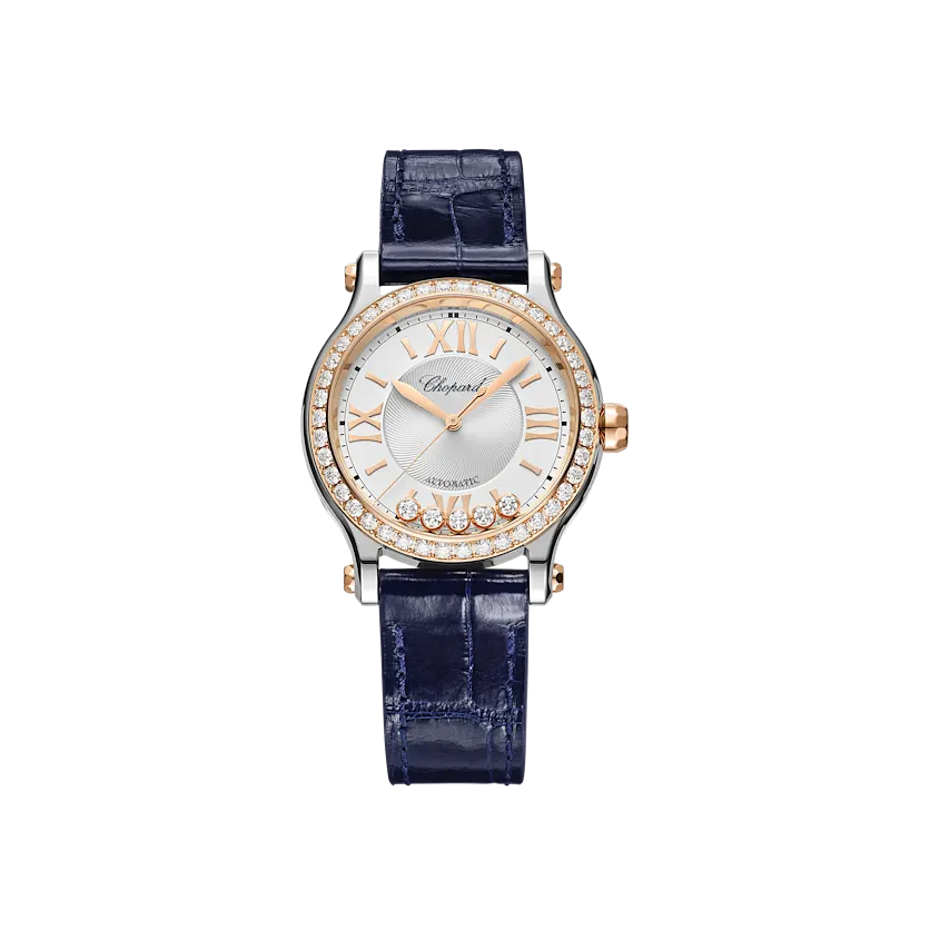 Front View of Chopard Happy Sport Automatic 33mm 278608-6003