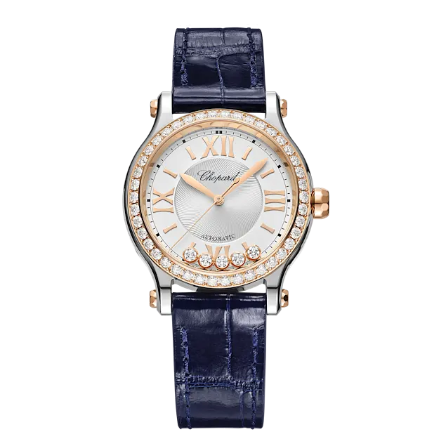 Front View of Chopard Happy Sport Automatic 33mm 278608-6003