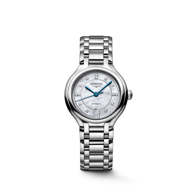 Full View Of Longines PrimaLuna Automatic Steel 30mm L81234876.