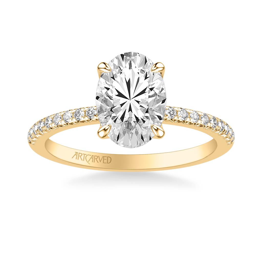 Floral Petal Diamond Setting