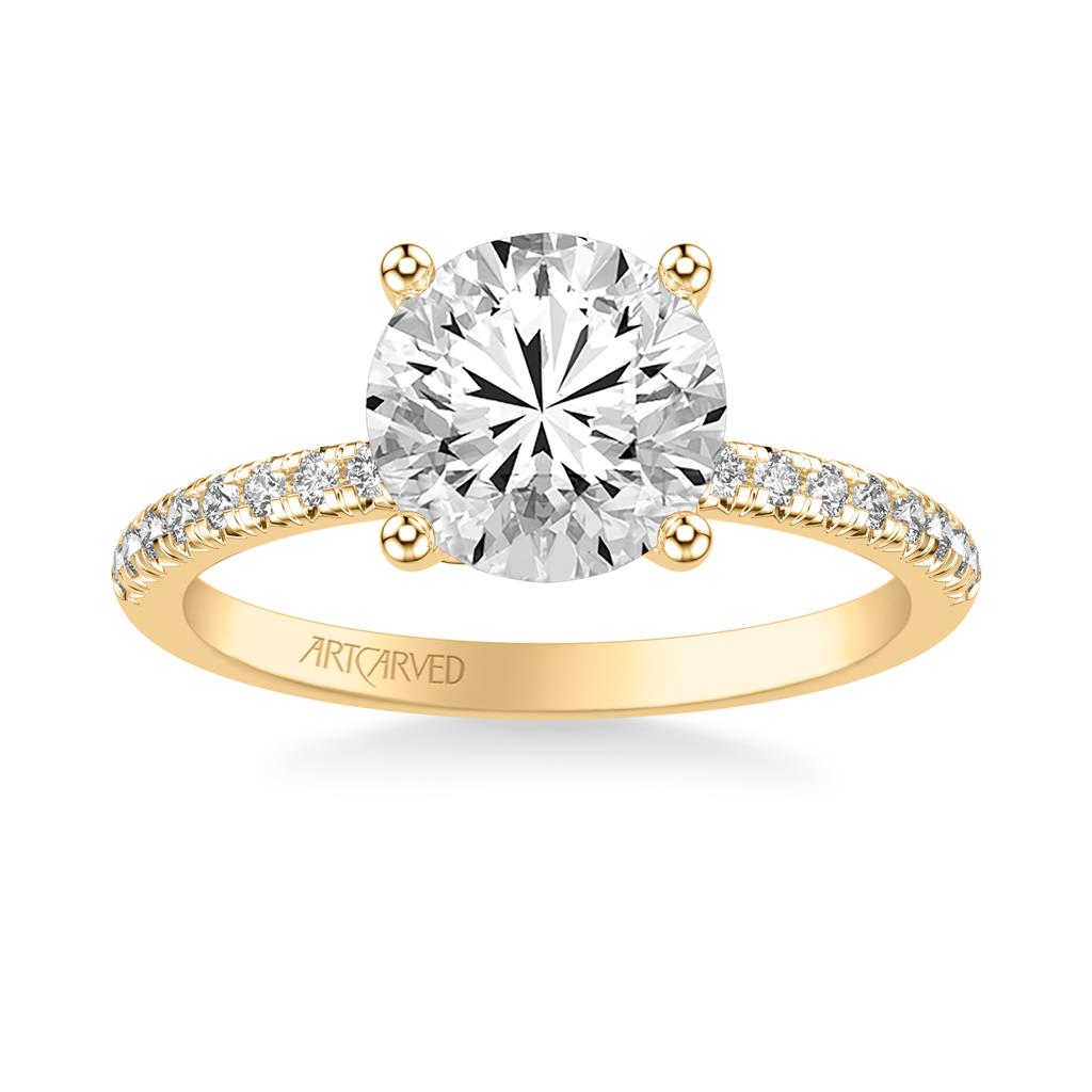 Floral Diamond Petal Setting