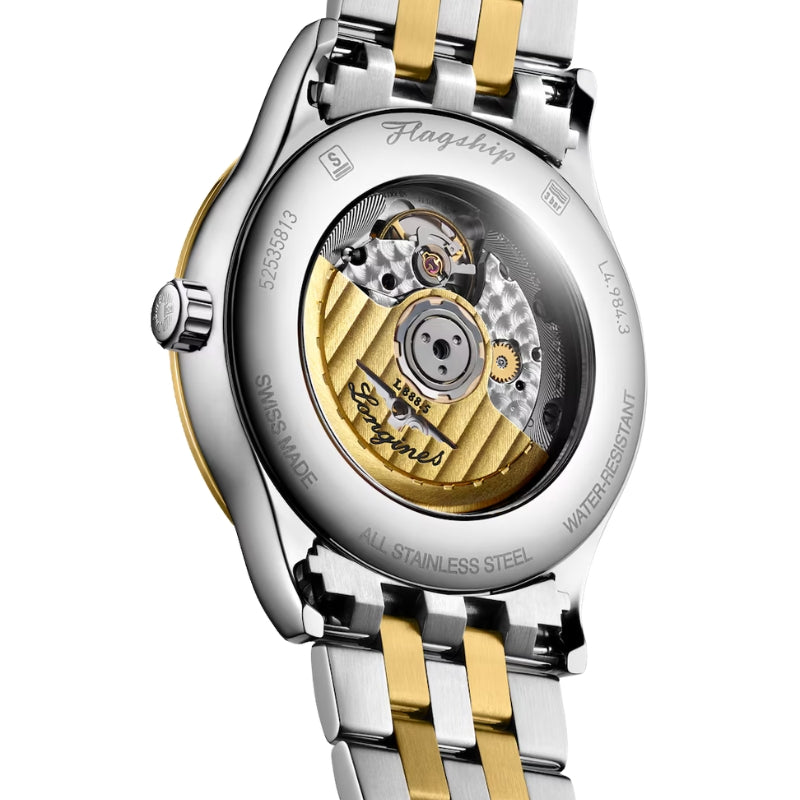Back View Of Longines Flagship Classic 40mm.