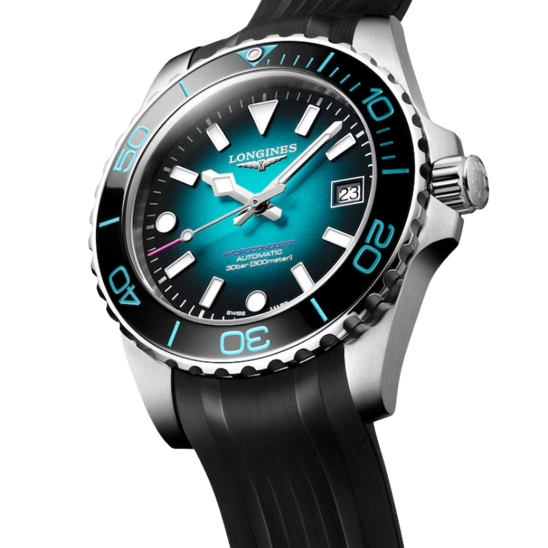 Front Side View Of Longines Hydroconquest 2026 Commonwealth Games Limited Edition.