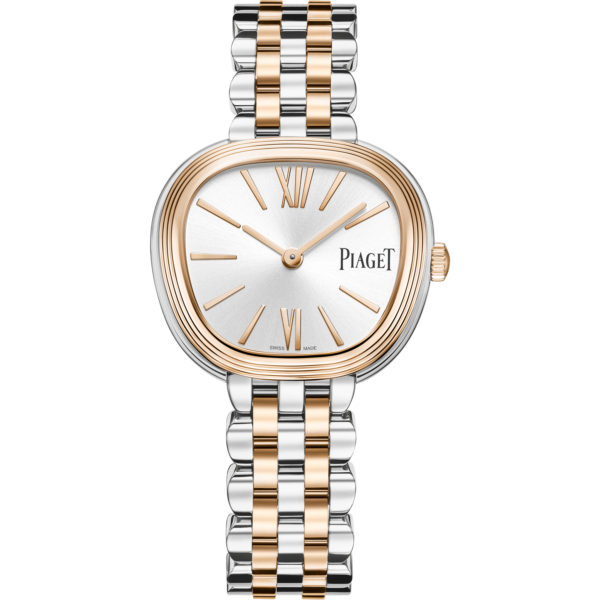 Piaget アナログ腕時計 スイス製 Piaget G0A50301 | Sixtie Steel Rose Gold 29mm Quartz Watch