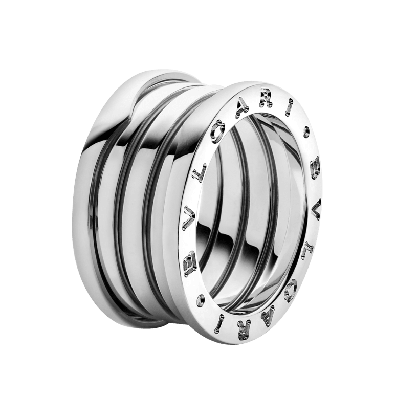 SALE | BVLGARI B.zero1 White Gold Ring 323556 323557