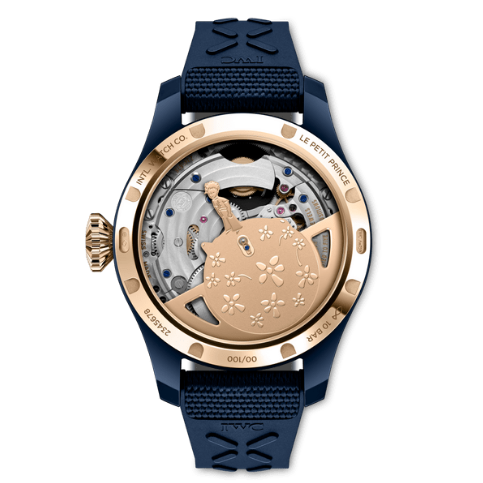 Back View of IWC Big Pilot’s Watch Perpetual Calendar Tourbillon Le Petit Prince IW504901