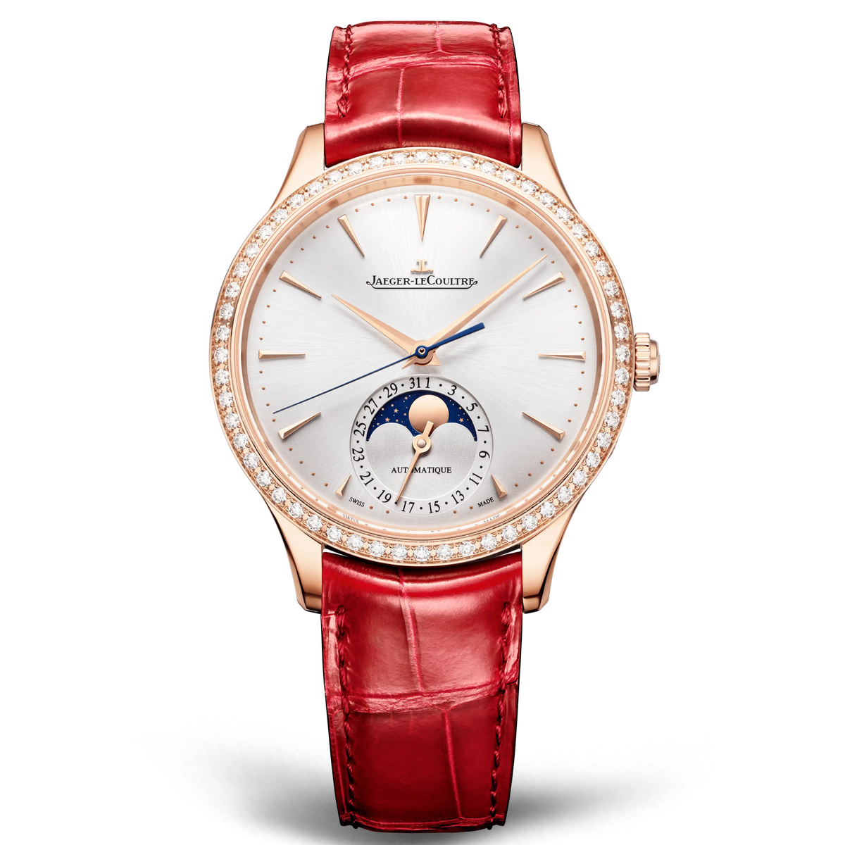 Jaeger-LeCoultre Master Ultra Thin Moon Rose Gold 36mm Q1242501 front view