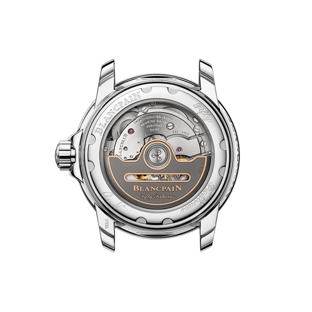 Blancpain Fifty Fathoms Steel Black 38mm movement