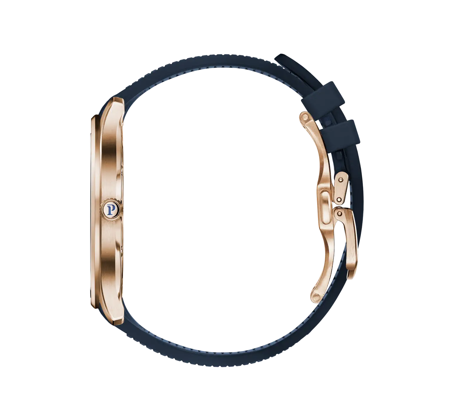 Side View Of Piaget Polo Skeleton Watch.