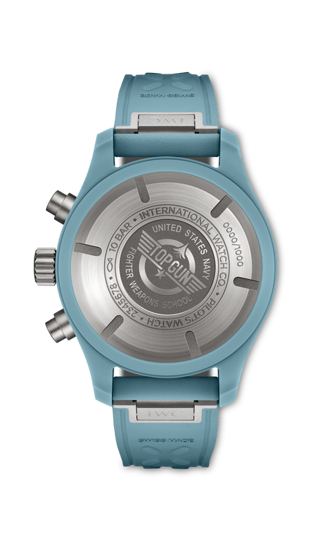 Back view IWC Pilot’s Watch Chronograph 41 TOP GUN Miramar IW389409