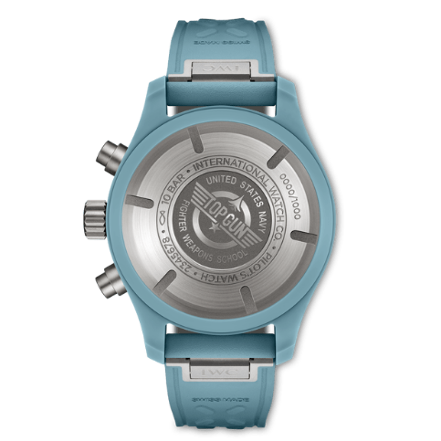 Back view IWC Pilot’s Watch Chronograph 41 TOP GUN Miramar IW389409