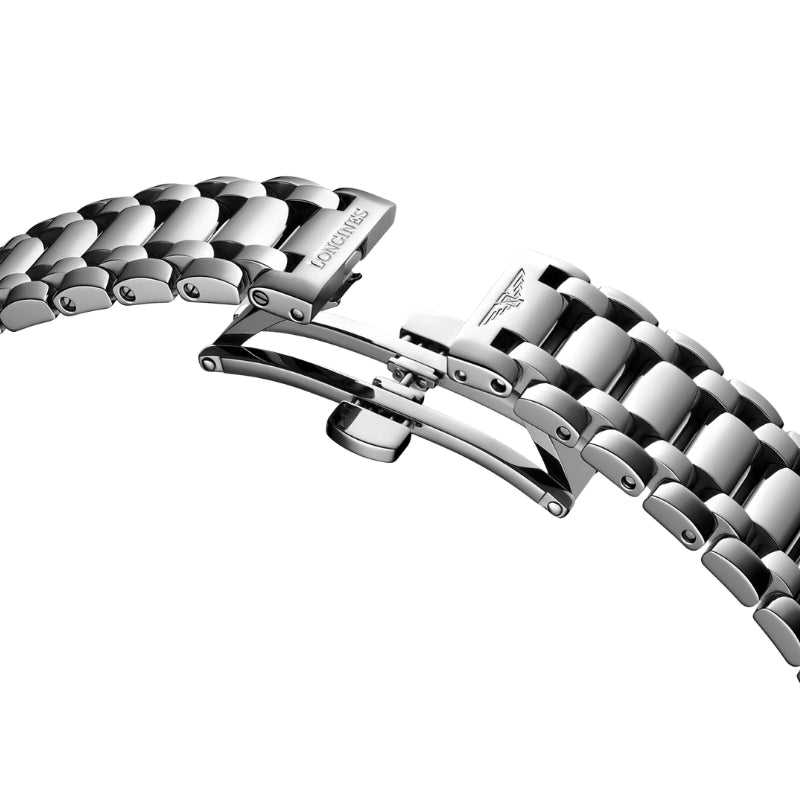 Strap View Of Longines PrimaLuna Automatic Steel 30mm L81234876.