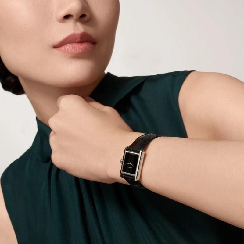 Women Wearing Tank Must Watch, Small Model, Quartz Movement, Steel Case WSTA0071