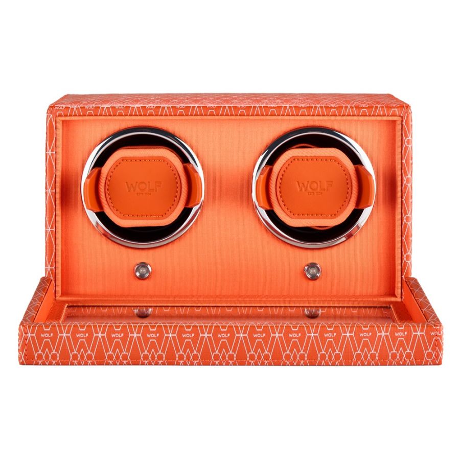 Close View of Wolf 1834 Signature Double Watch Winder 770239