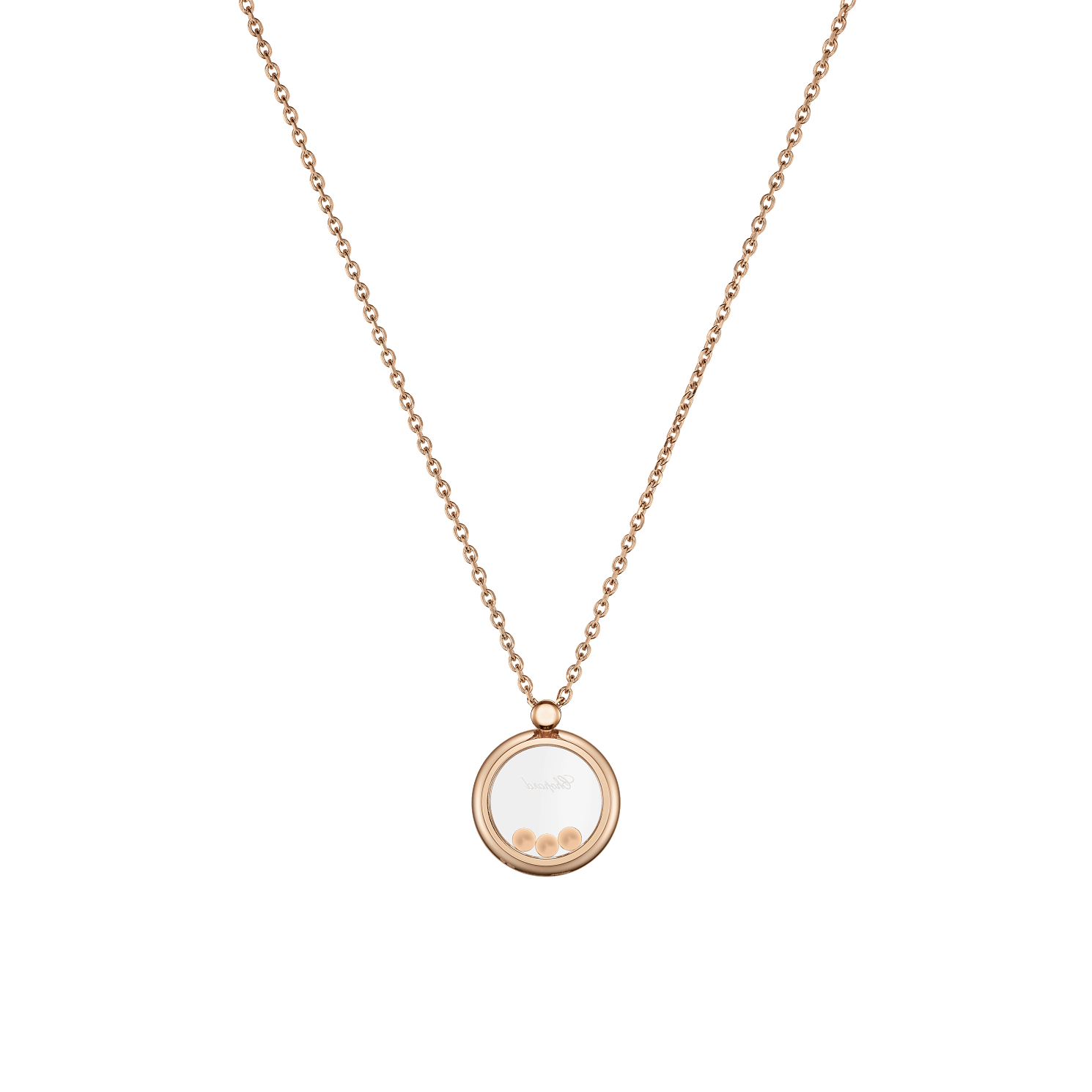 Happy Diamonds Icons Rose Gold Diamond Pendant