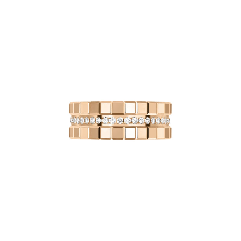 Ice Cube Ring Rose Gold 827005-5040