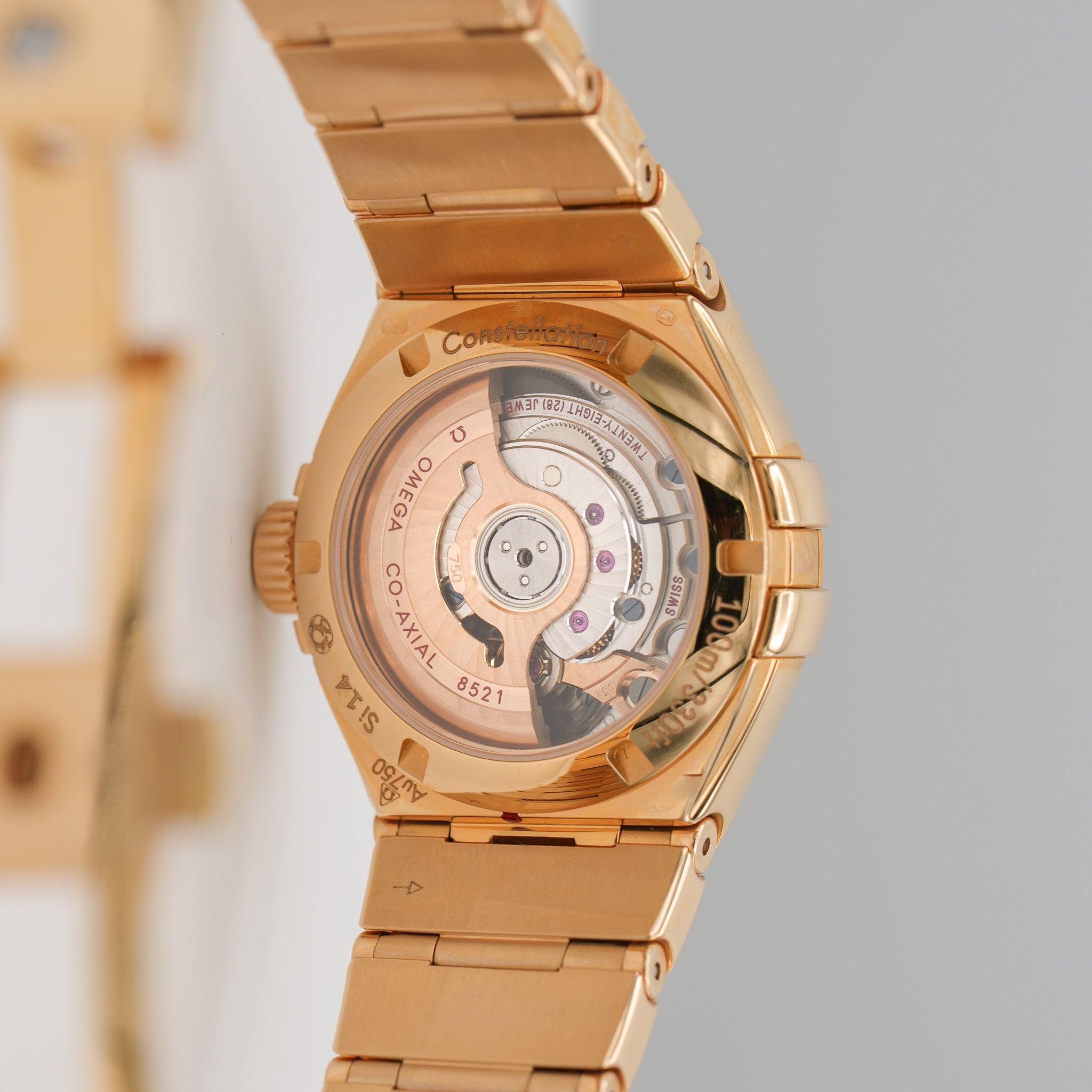 Omega 123.55.27.20.55.003 Constellation Co-Axial 27mm Diamonds Watch movement