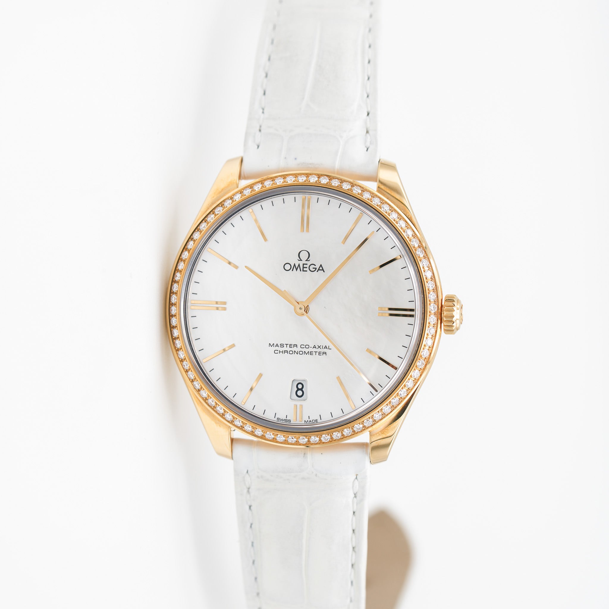 Omega 432.58.40.21.05.002 De Ville Tresor Master Co-Axial Chronometer 40mm Watch dial 2