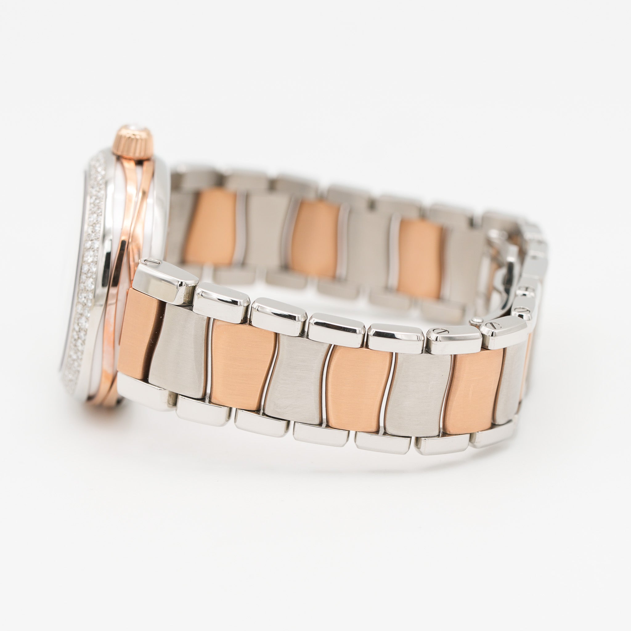 Omega 425.25.34.20.55.004 De Ville Ladymatic Co-Axial 34mm Diamonds Watch bracelet 2