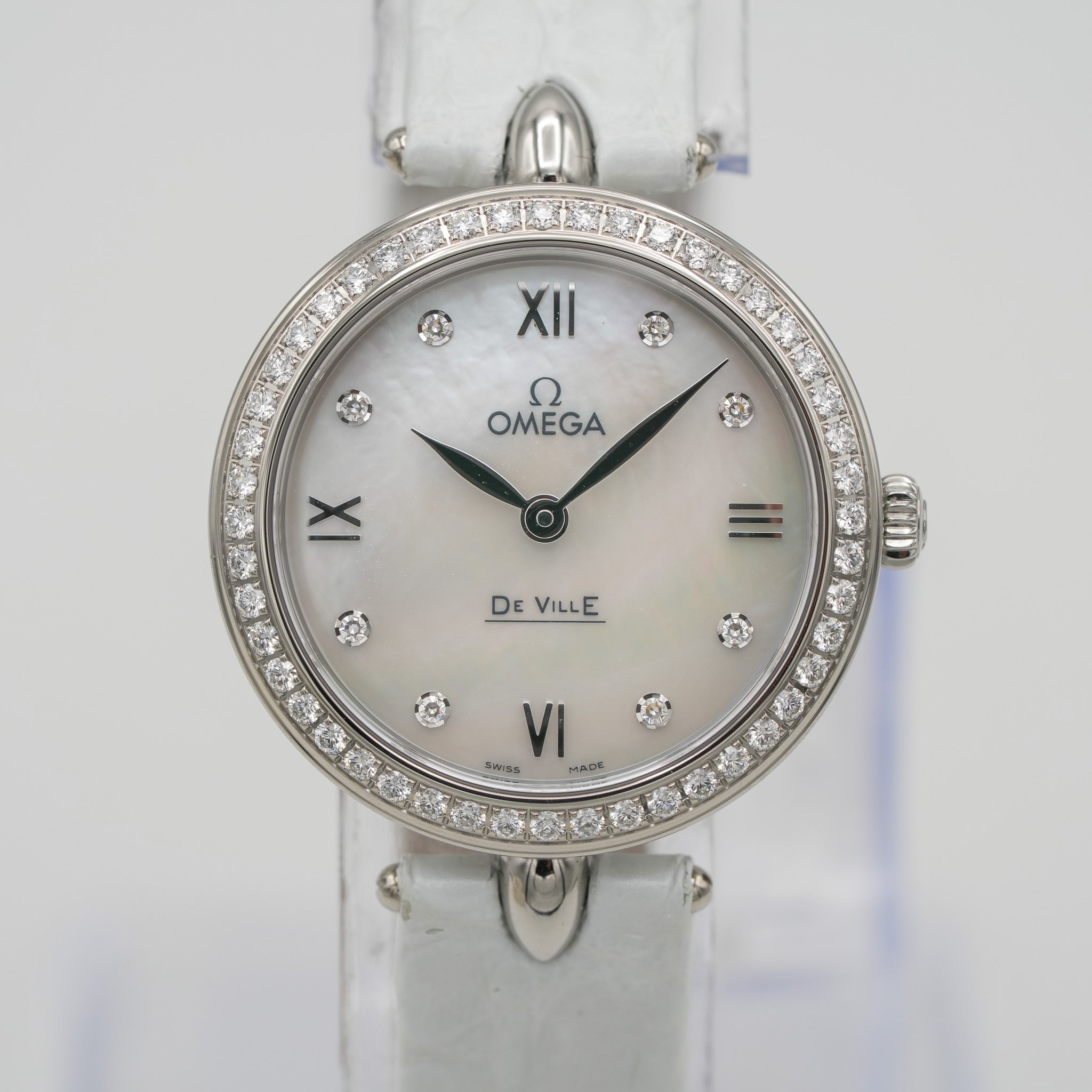 Omega 424.18.27.60.55.001 De Ville Prestige Quartz 27.4mm Watch dial 2