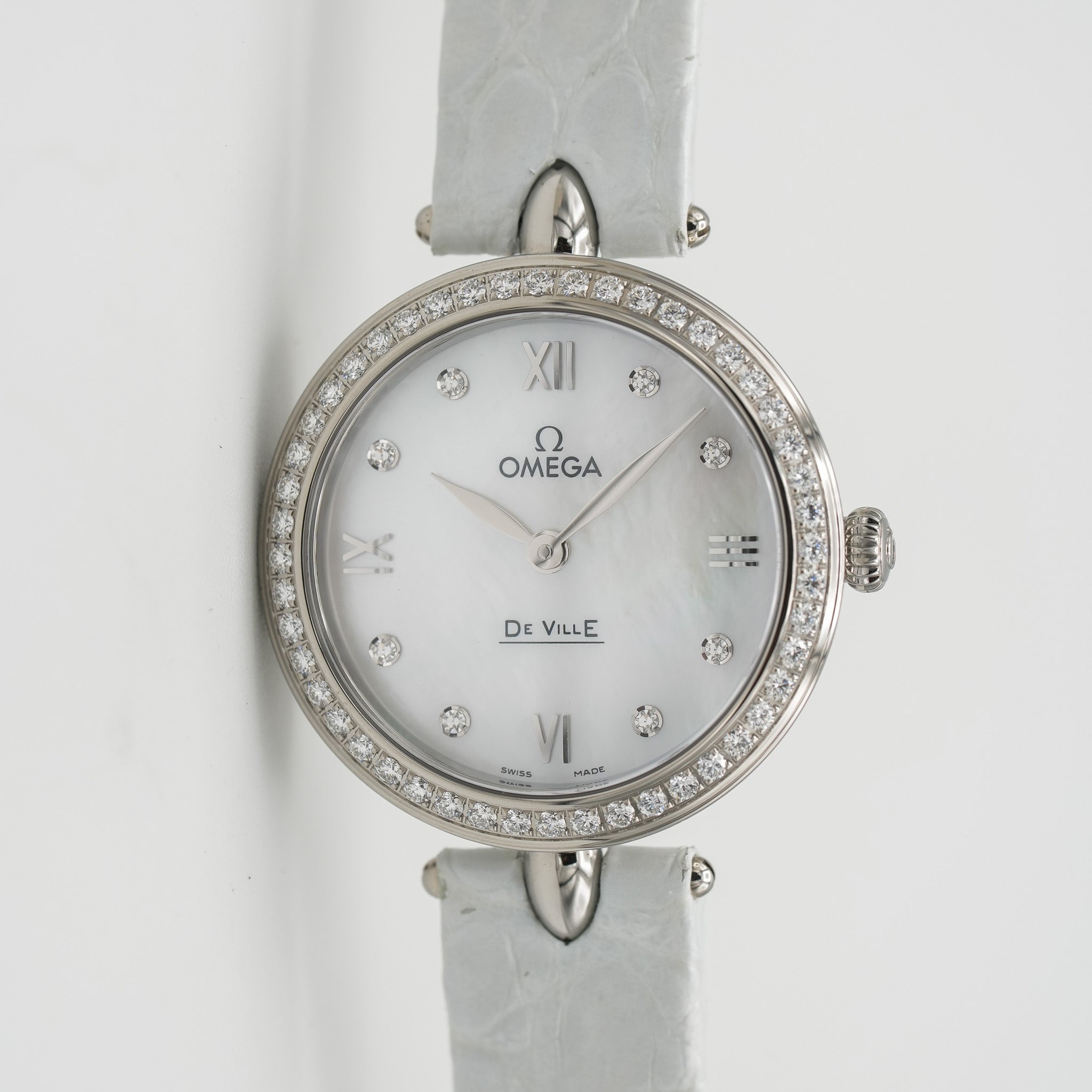 Omega 424.18.27.60.55.001 De Ville Prestige Quartz 27.4mm Watch dial 3