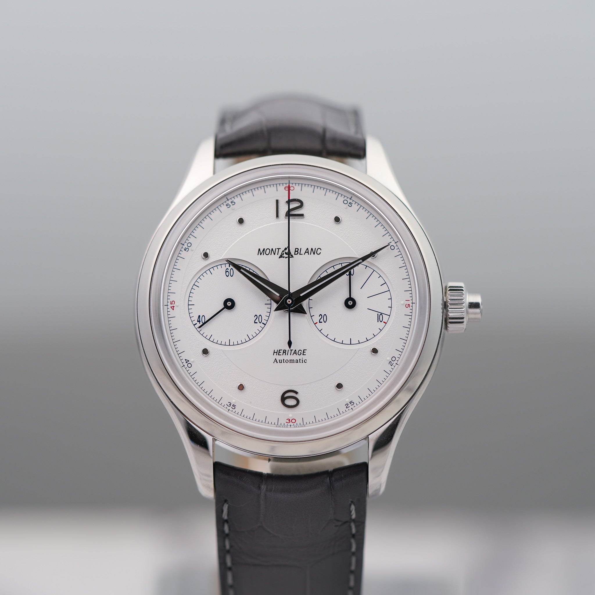 Montblanc Heritage Monopusher Chronograph 42mm Automatic Watch dial