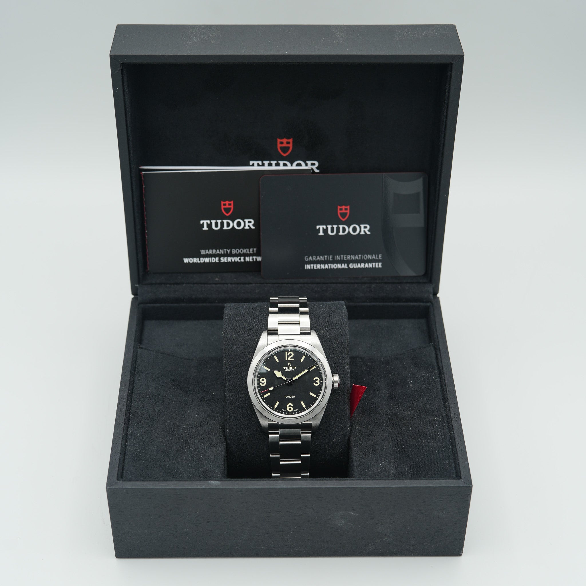 2022 Tudor Ranger 39mm Black Full Set box warranty documents