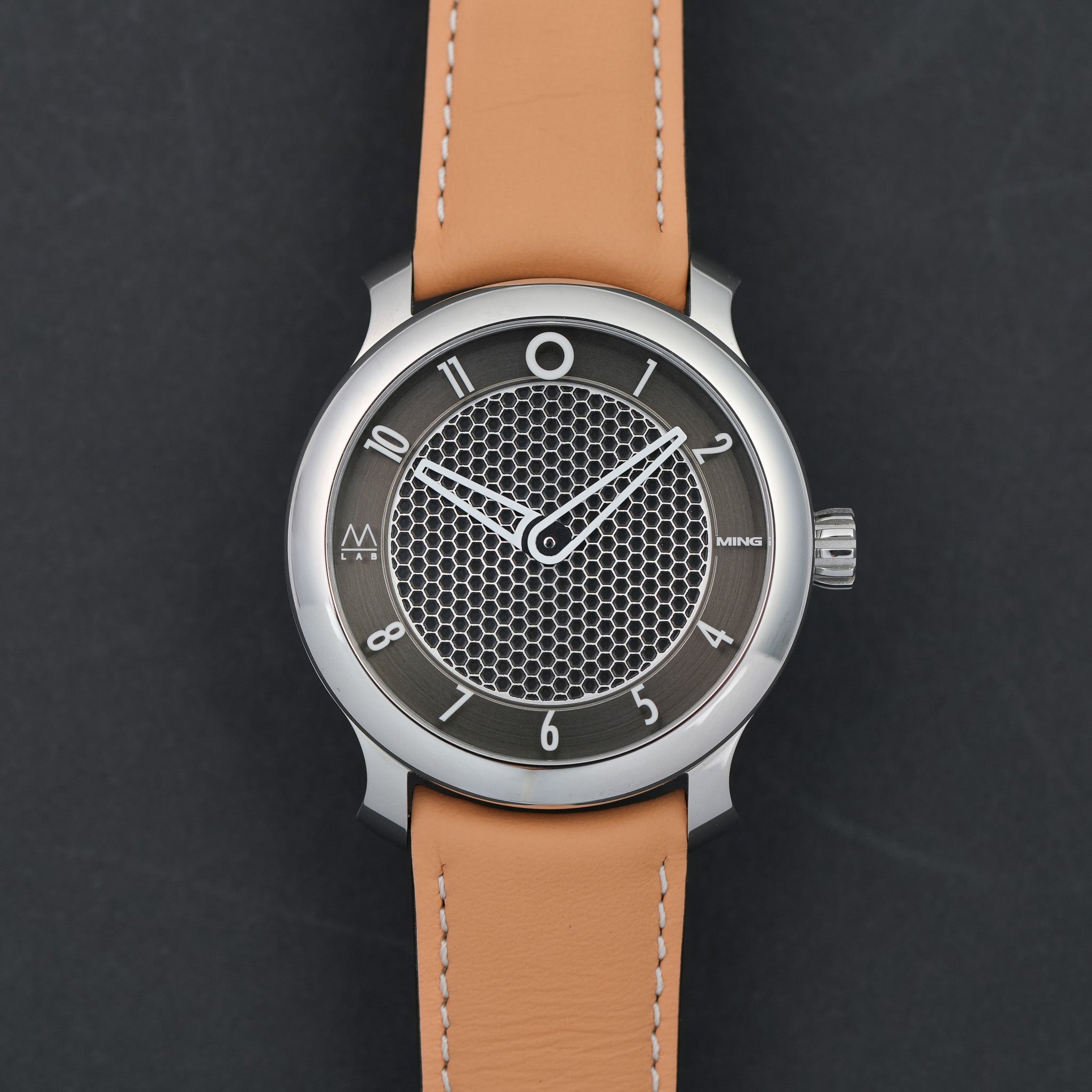 2023 Ming x Massena Lab Black 17.09 dial shot