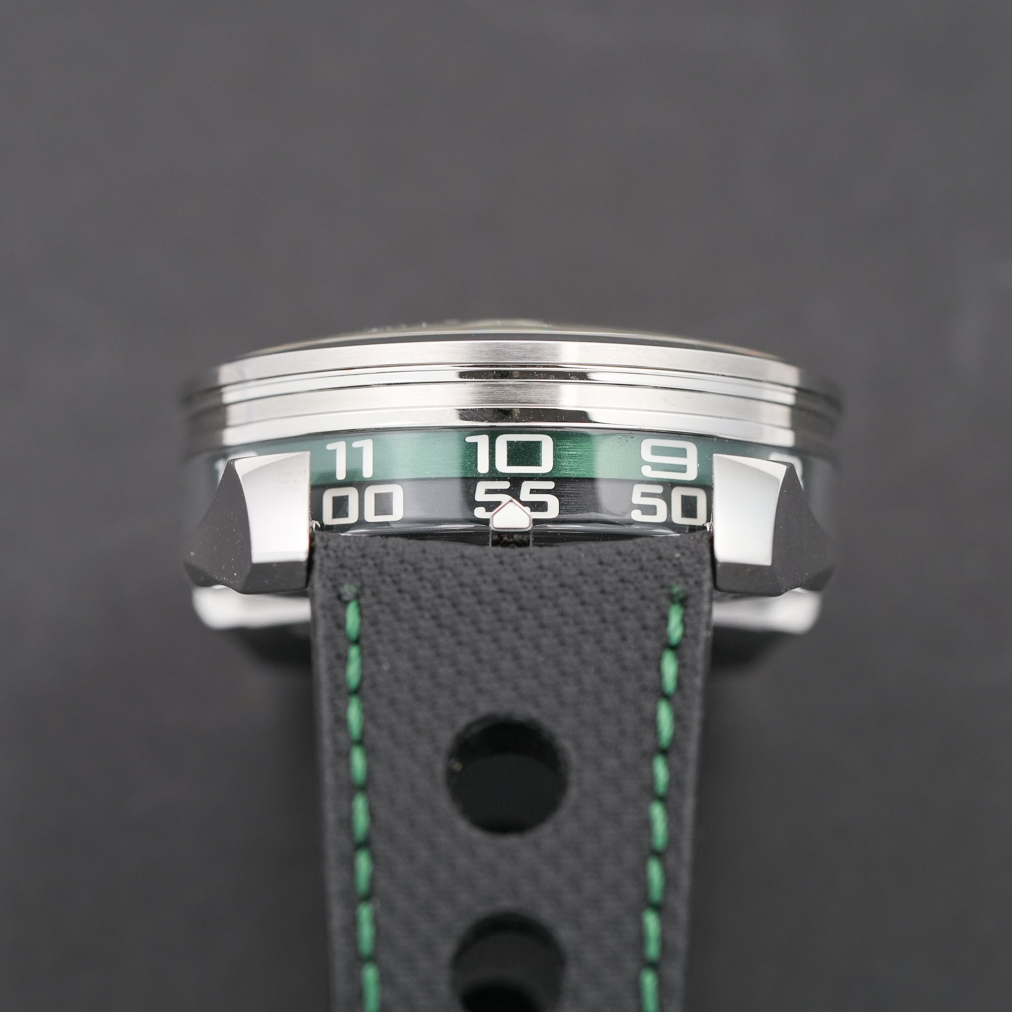 2024 MB&F M.A.D. 1 Green Lucky Clover time reading