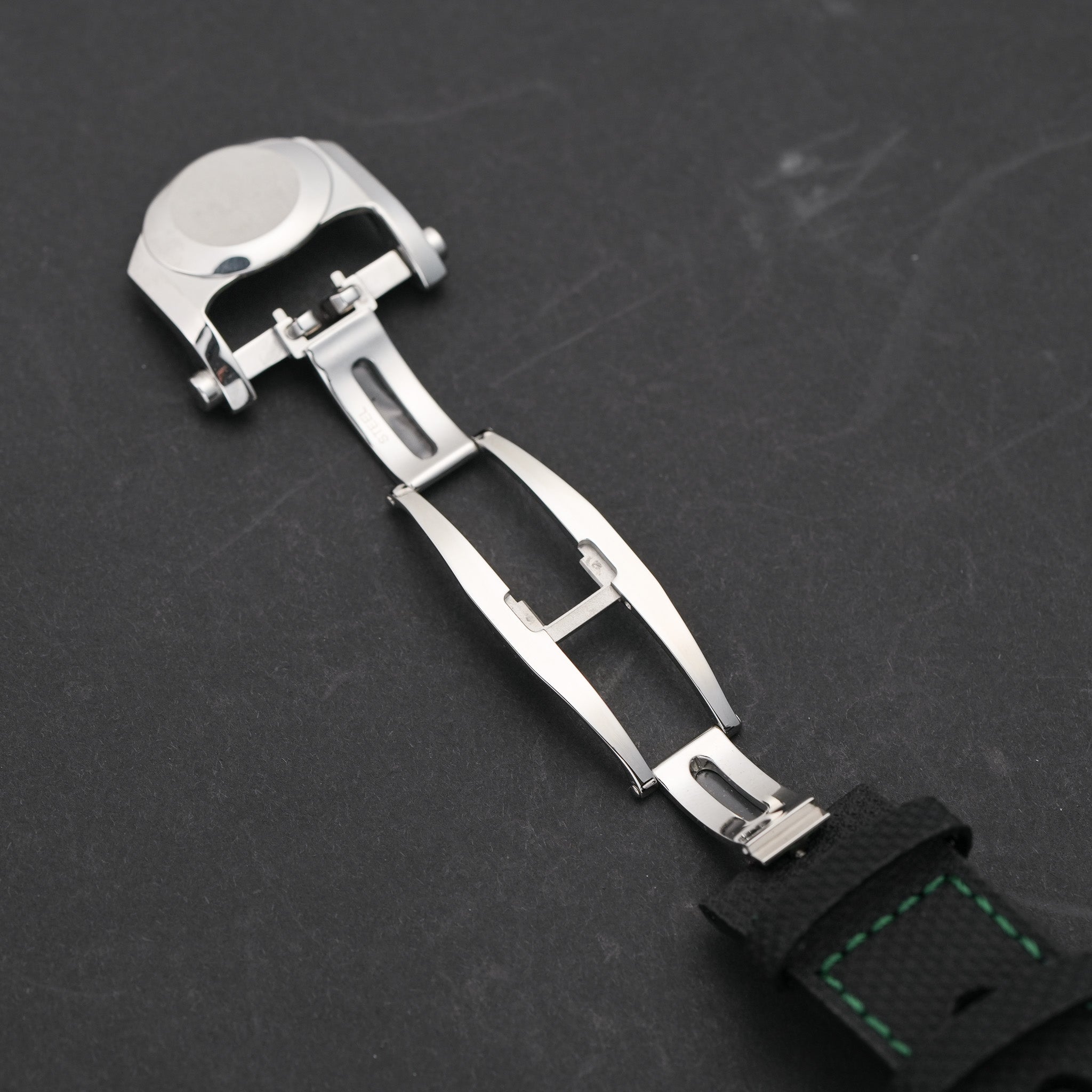 2024 MB&F M.A.D. 1 Green Lucky Clover folding buckle