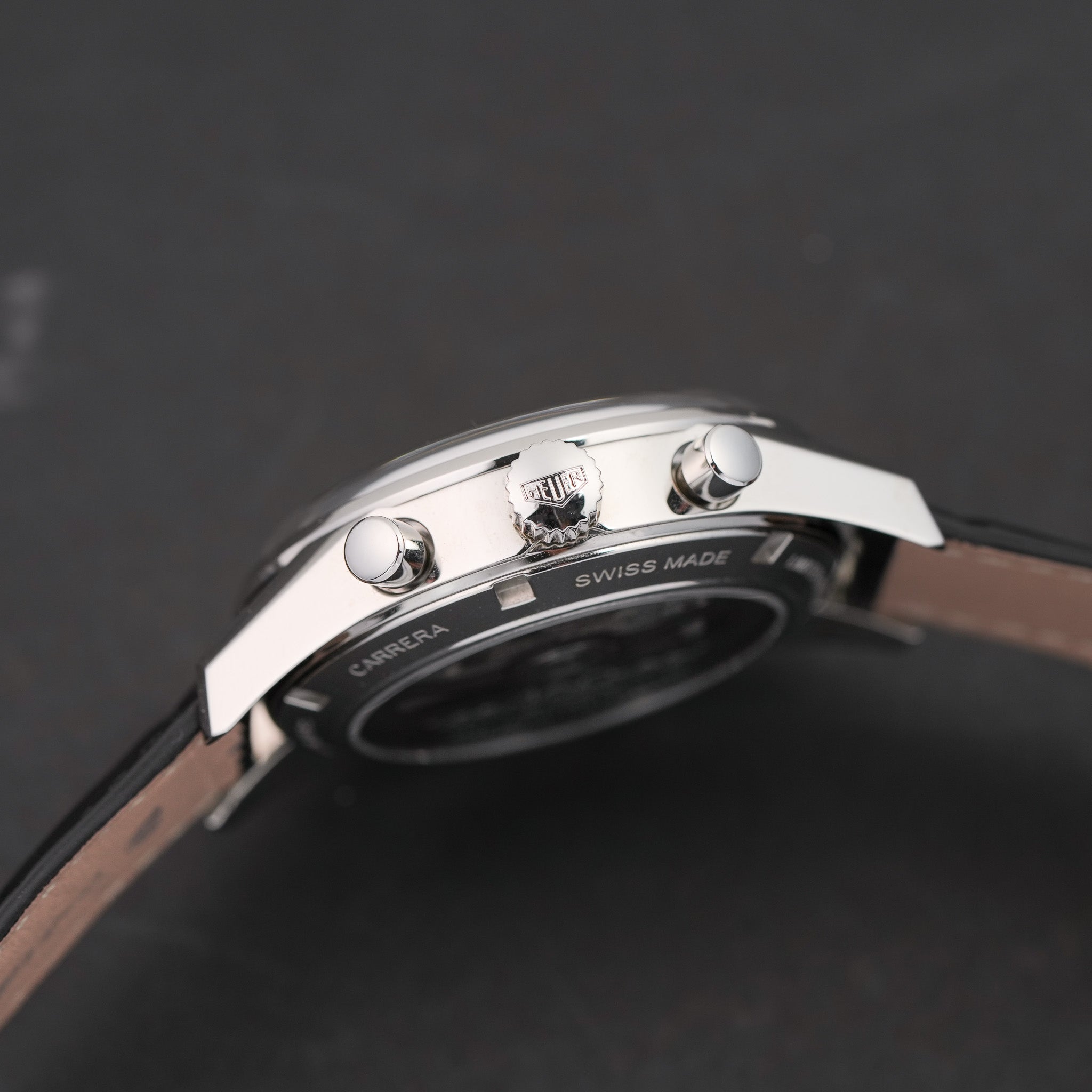 2021 TAG Heuer Carrera Chronograph 160 Years Anniversary crown